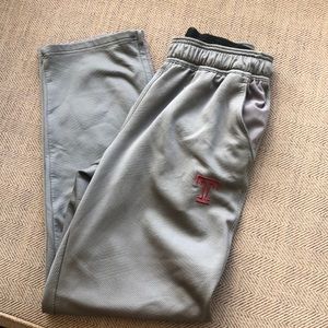 Temple gray sweatpants - under armor